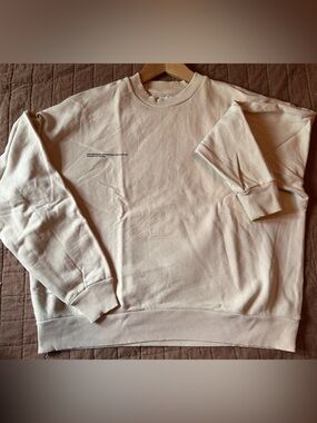 Pangaia Cream Crewneck Sweatshirt